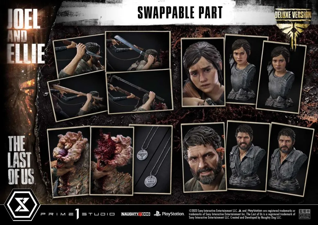 купить Фигурка Prime 1 Studio UPMTLOU-03DXS The Last of Us Part I Joel & Ellie DX 1:4 Statue 9.jpeg