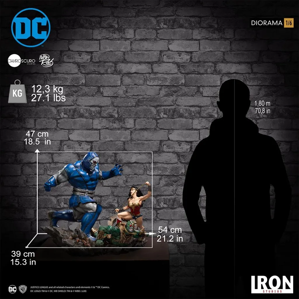 Купить Iron Studios DC Comics – Wonder Woman vs Darkseid Scale Diorama Statue (16).jpg