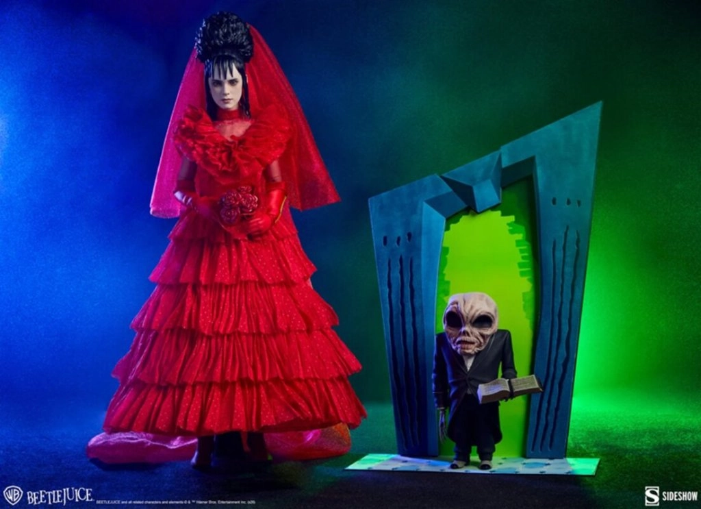 купить Фигурка Sideshow Collectibles Beetlejuice (1988) Beetlejuice (Wedding Ver.) and Lydia Deetz (Wedding Ver.) 1:6 Scale Figures 16.jpg