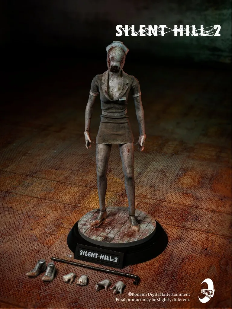 купить Iconq Studios Silent Hill 2 Red Pyramid Thing 1:6 Scale Figure и Bubble Head Nurse 1:6 Scale Figure 6.jpeg