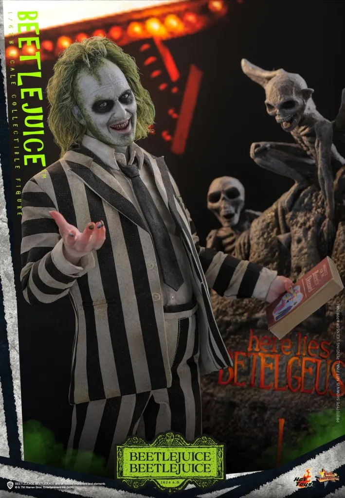 купить Фигурка Битлджус — Hot Toys MMS767 Beetlejuice 1:6 5.jpg