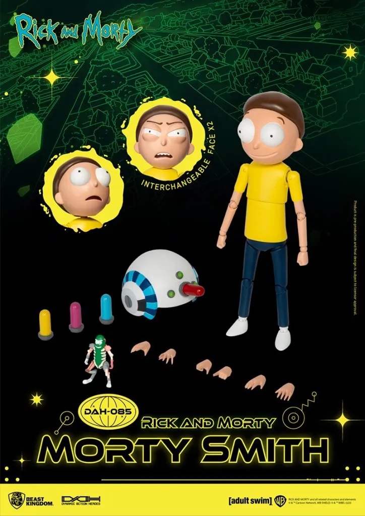 купить Beast Kingdom Rick and Morty DAH-084 & DAH-085 Figures 7.jpg