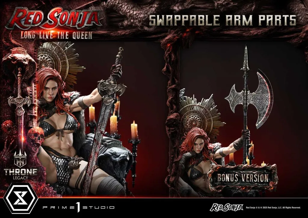 купить Prime 1 Studios Throne Legacy Red Sonja Long Live the Queen 1:3 Statue 5.jpg
