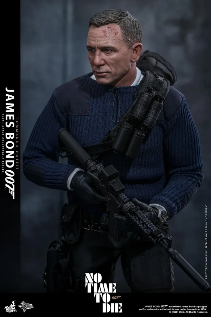 купить Hot Toys No Time To Die 1:6 James Bond (Commando Outfit) Figure 3.jpg