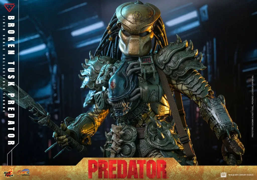купить Фигурка Hot Toys CMS029 Predator 1:6th Scale Broken Tusk Predator Collectible Figure 2.jpg