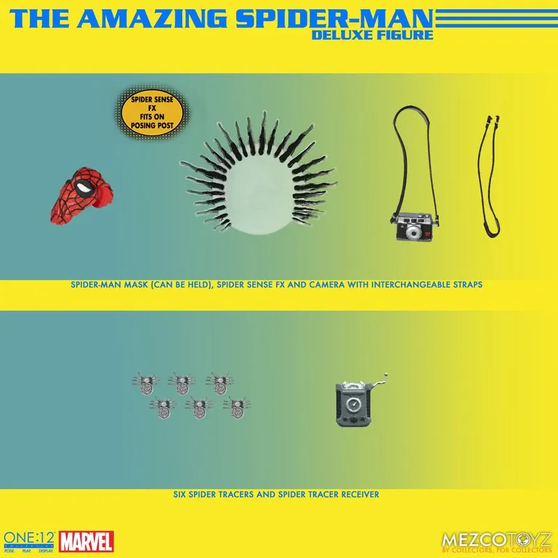 Фигурка Amazing Spider-Man — Mezco One 12 Collective Deluxe 16.jpeg Фигурка Amazing Spider-Man — Mezco One 12 Collective Deluxe 16.jpeg