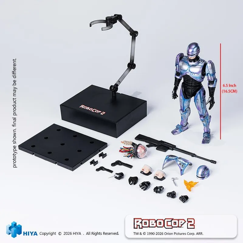 купить HIYA Exquisite Super Series 1:12 Scale 6.5 Inch RoboCop 2 RoboCop Action Figure 9.jpg