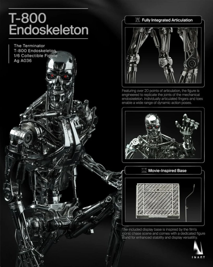 купить Фигурка Terminator Endoskeleton T-800 — Inart AgA036 1:6 Collectible Figure 10.jpg купить Фигурка Terminator Endoskeleton T-800 — Inart AgA036 1:6 Collectible Figure 10.jpg