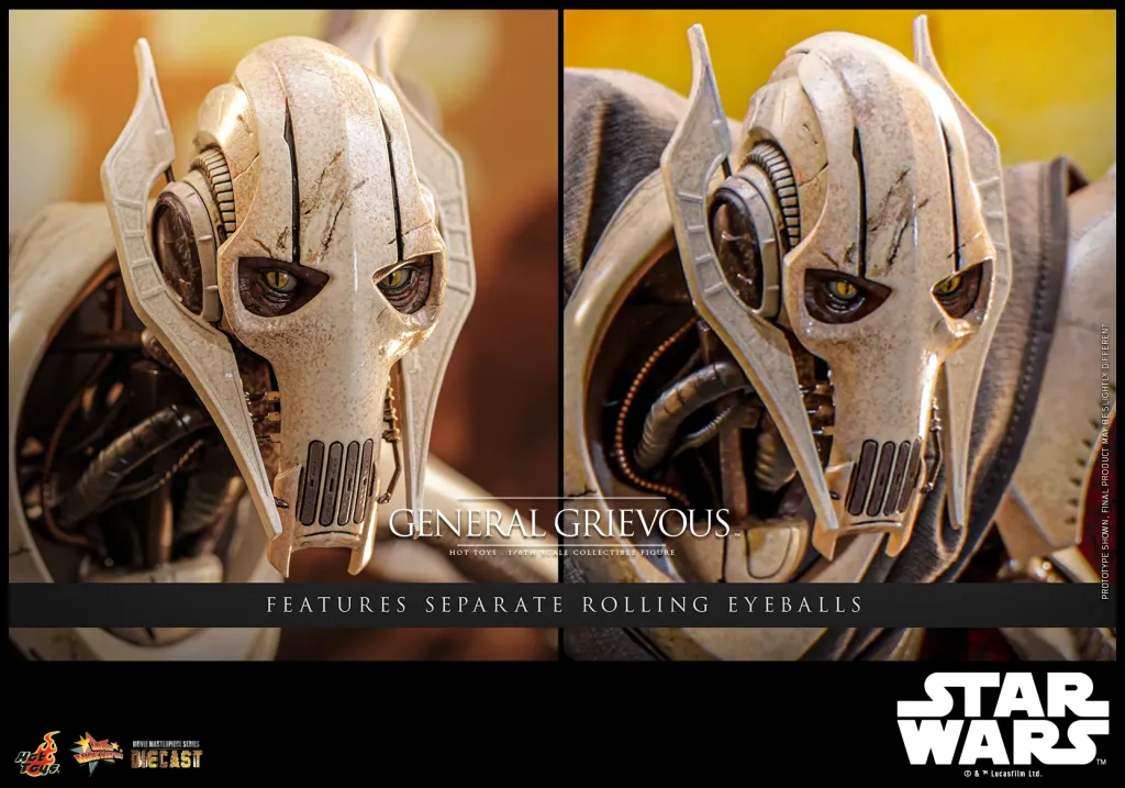 купить Купить фигурку Hot Toys Star Wars: Episode III – Revenge of the Sith – General Grievous 1:6 Scale Figure 4.jpg