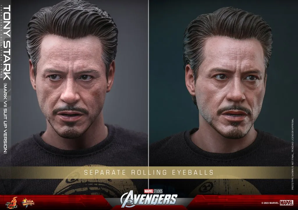 купить Фигурка The Avengers – Hot Toys Tony Stark Suit Up Iron Man Mark VII Version 4.jpeg