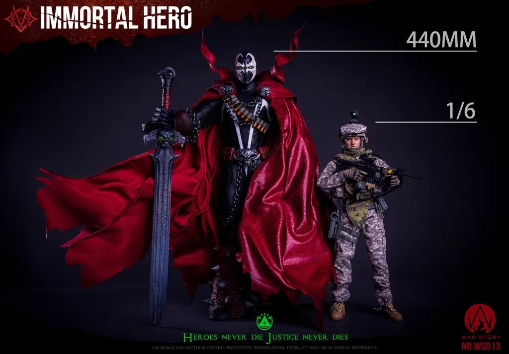 Фигурка Спаун — War Story WS013 Immortal Hero Spawn 1:6 4.jpeg