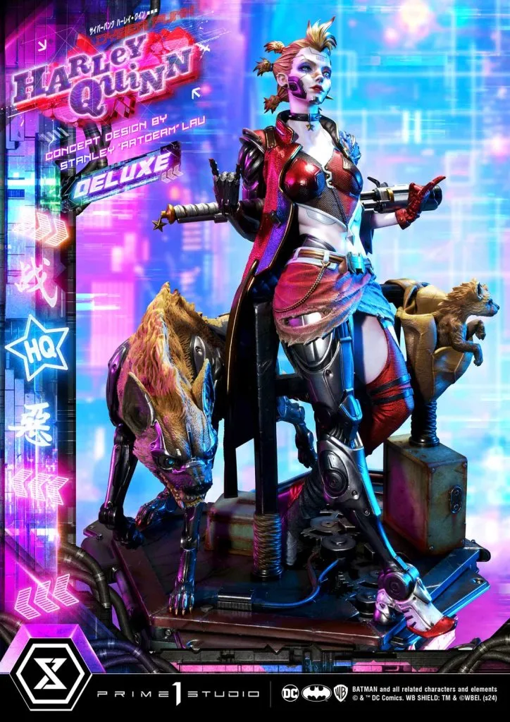 купить Фигурка Prime 1 Studio UPMDC-08DXS Cyberpunk Harley Quinn Deluxe 1:4 Version 5.jpeg купить Фигурка Prime 1 Studio UPMDC-08DXS Cyberpunk Harley Quinn Deluxe 1:4 Version 5.jpeg