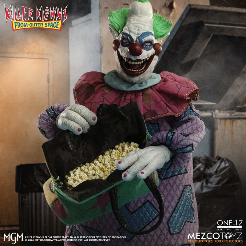 купить Фигурка Killer Klowns from Outer Space Jumbo — Mezco One 12 Collective 6.jpg