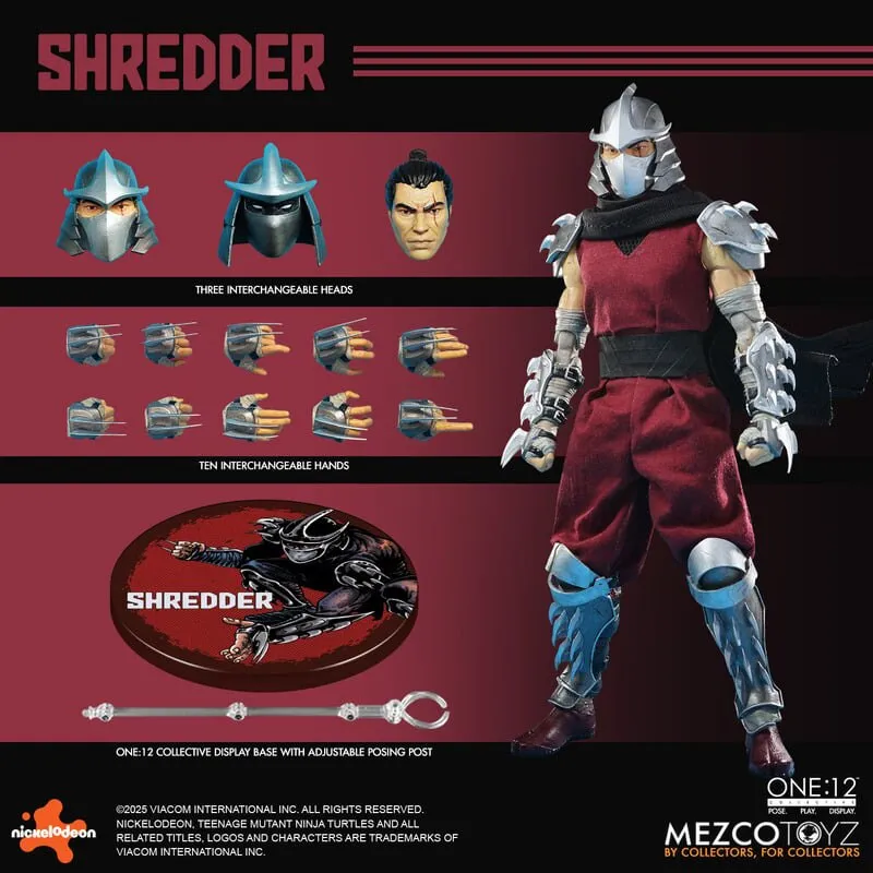 купить Mezco Toyz One:12 Collective Teenage Mutant Ninja Turtles Shredder Figure 1.jpg