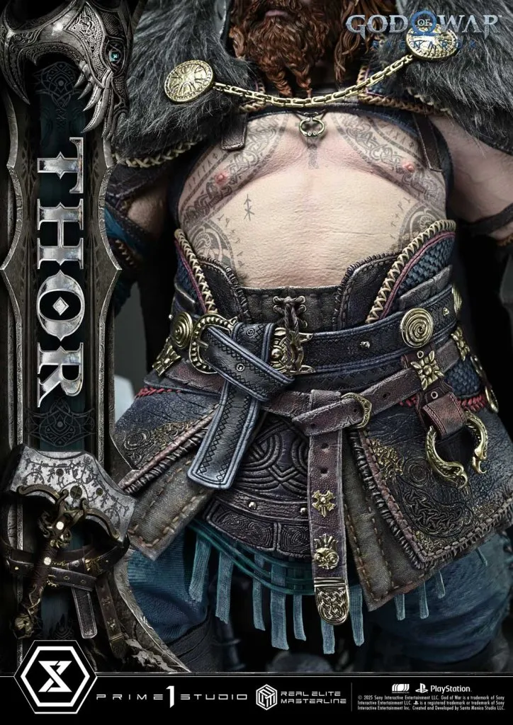 купить Фигурка Prime 1 Studio God of War Ragnarök Real Elite Masterline Thor 1:3 8.jpg