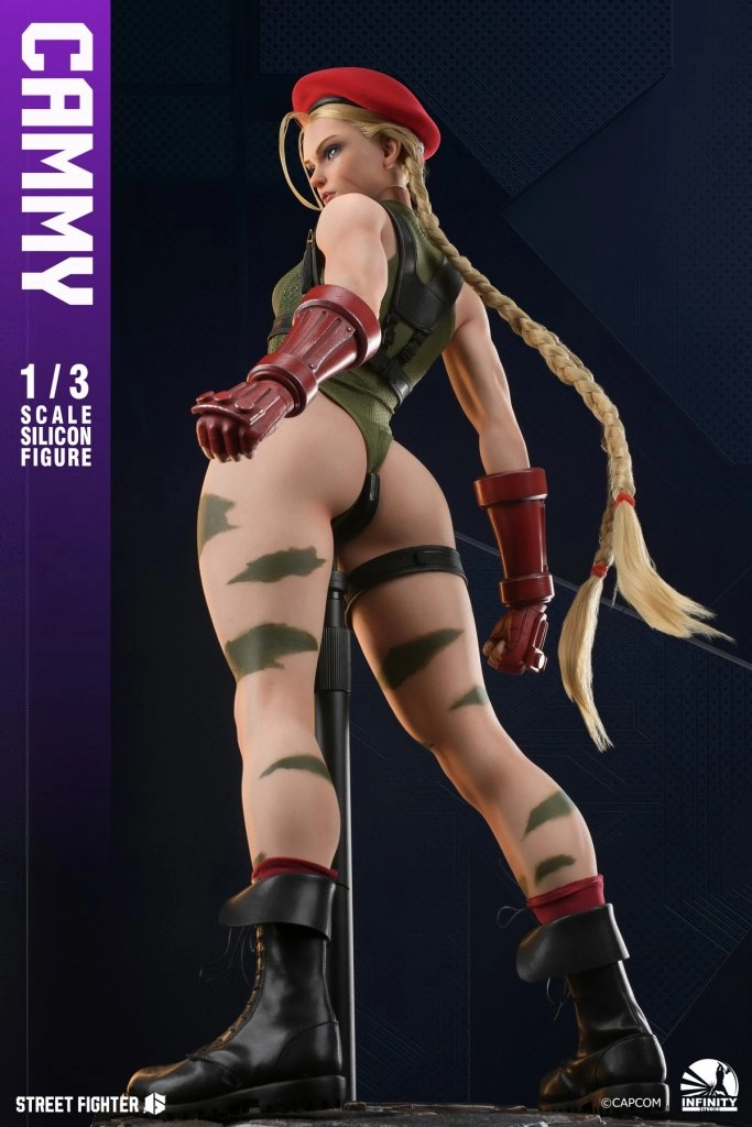 купить Фигурка Kaitian Studio: 1:3 Street Fighter 6 Cammy Silicone Figure 8.jpg