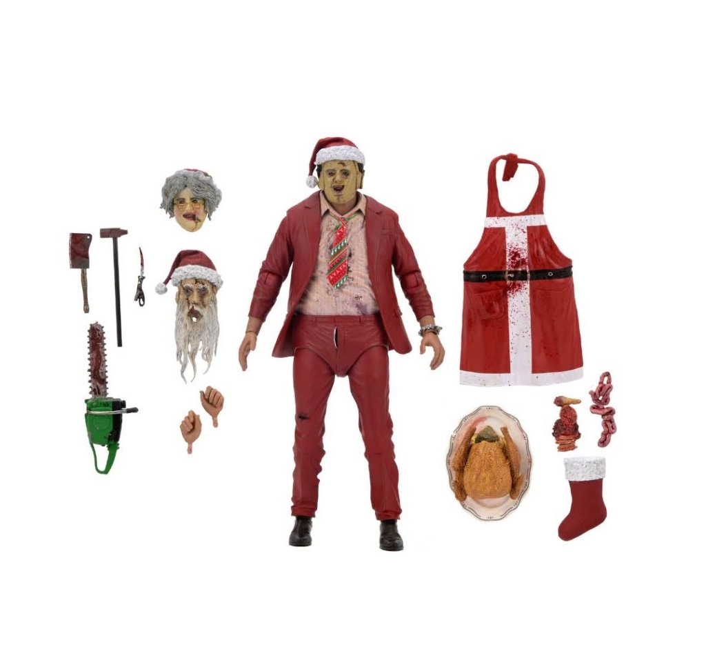 купить Фигурка Ultimate Santa Leatherface — Neca Texas Chainsaw Massacre Figure 15.jpg