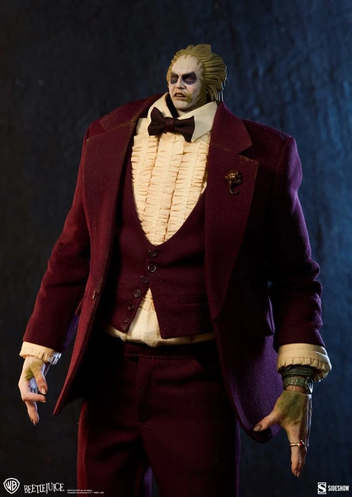 купить Фигурка Sideshow Collectibles Beetlejuice (1988) Beetlejuice (Wedding Ver.) and Lydia Deetz (Wedding Ver.) 1:6 Scale Figures 6.jpg