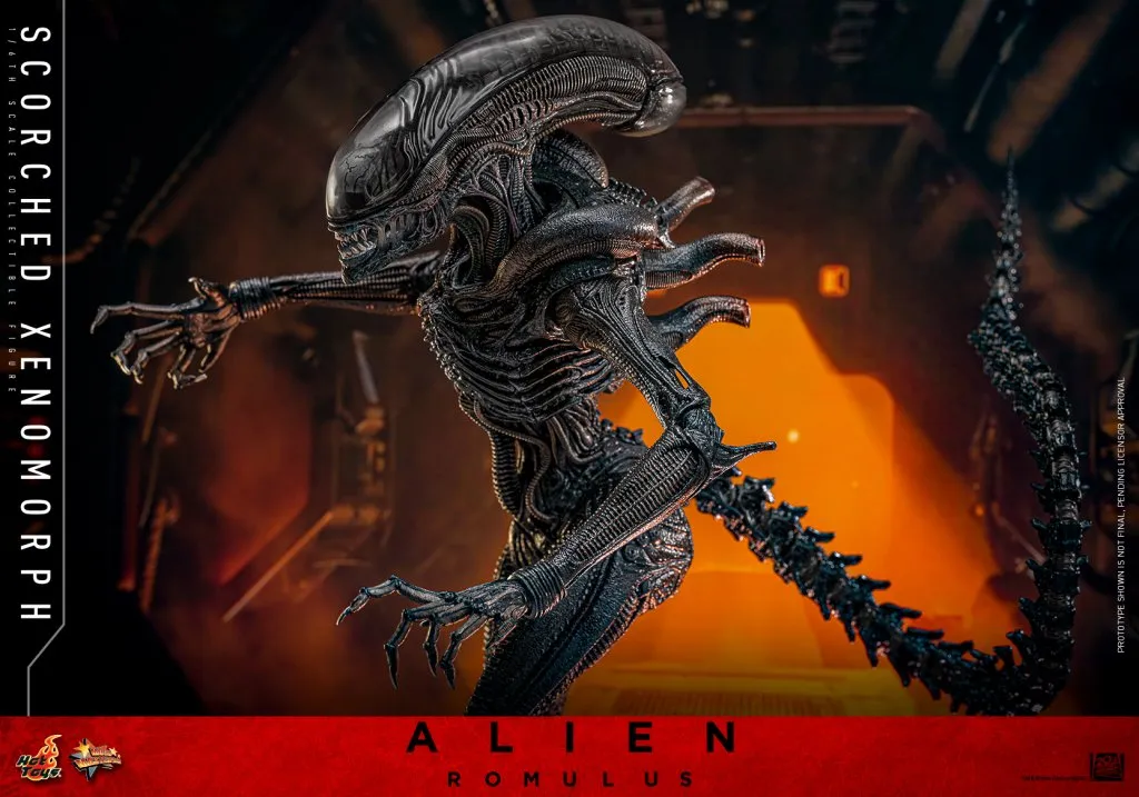 купить Фигурка Scorched Xenomorph — Hot Toys Alien Romulus 1:6 2.jpg