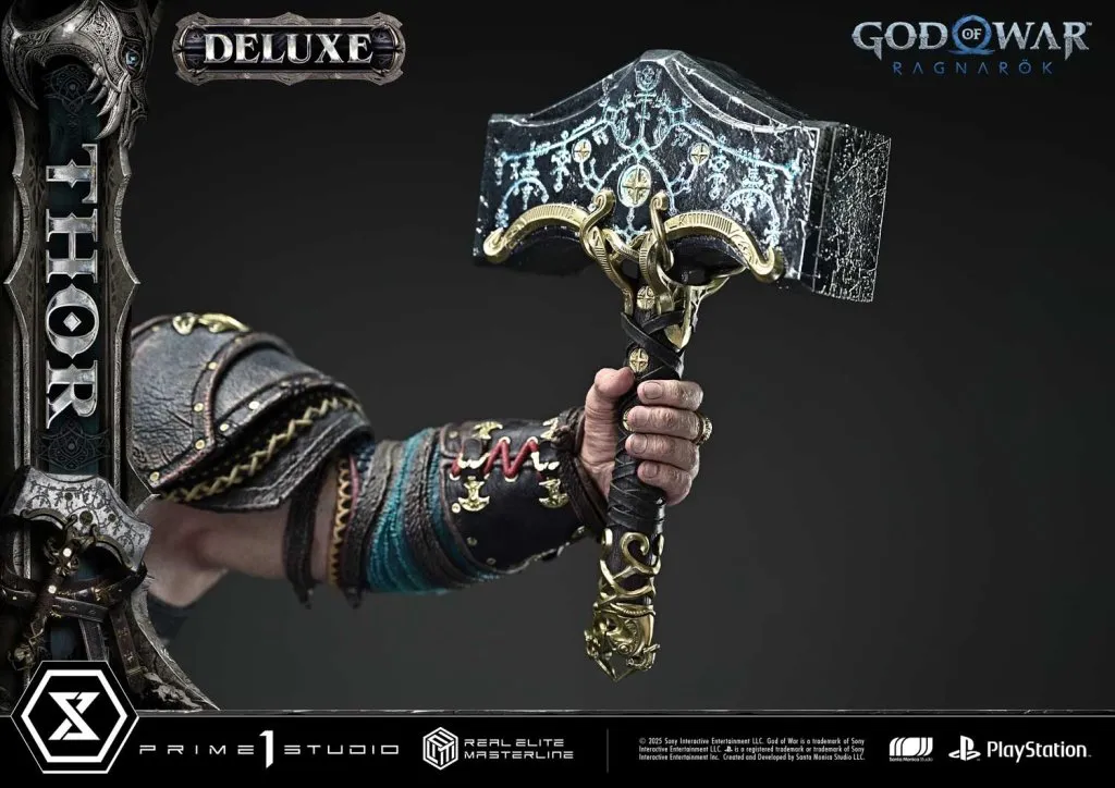 купить Фигурка Prime 1 Studio God of War Ragnarök Real Elite Masterline Thor 1:3 10.jpg