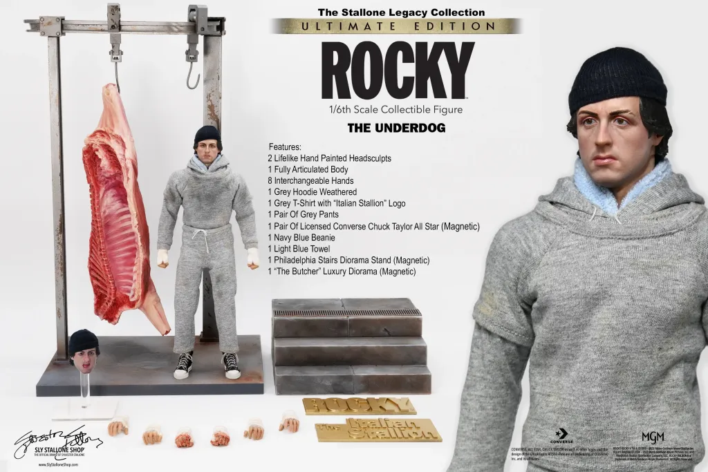 купить Фигурка Sylvester Stallone: The Legacy Collection ROCKY “The Underdog” Ultimate Edition Sixth Scale Action Figure 14.jpg