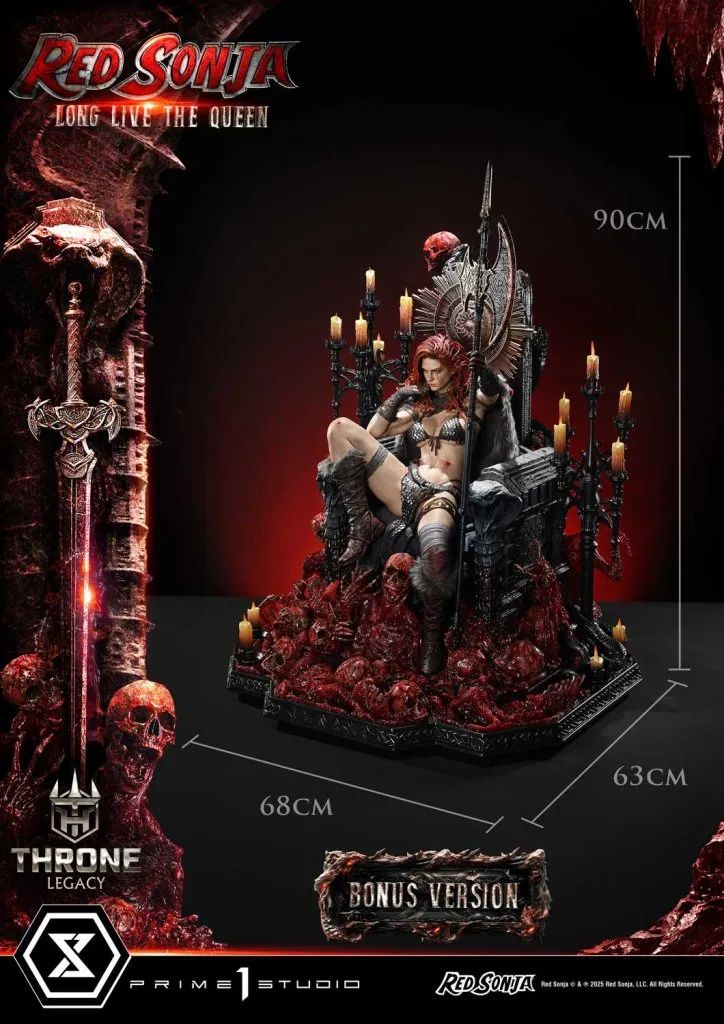 купить Prime 1 Studios Throne Legacy Red Sonja Long Live the Queen 1:3 Statue 6.jpg
