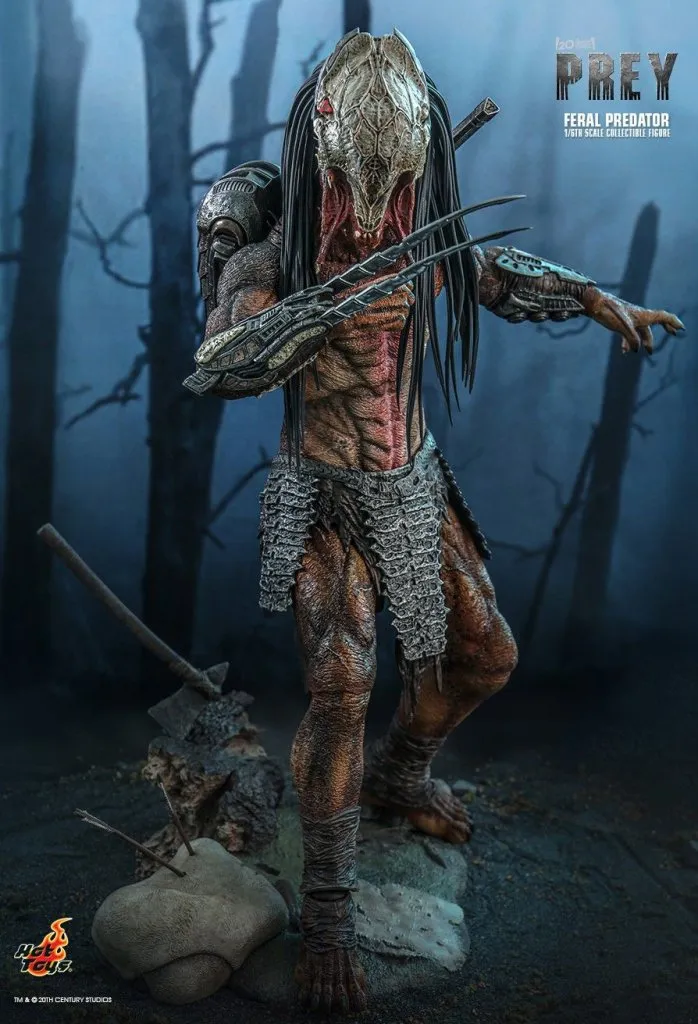 купить Фигурка Хищник Добыча — Hot Toys TMS114 Prey Feral Predator 1:6 3.jpeg