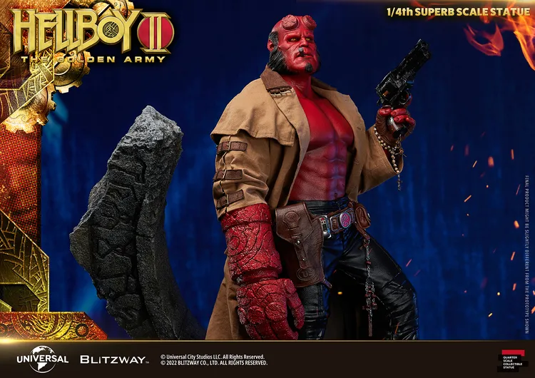 Статуя Хэллбой — Blitzway Hellboy II The Golden Army 1:4 6.jpeg