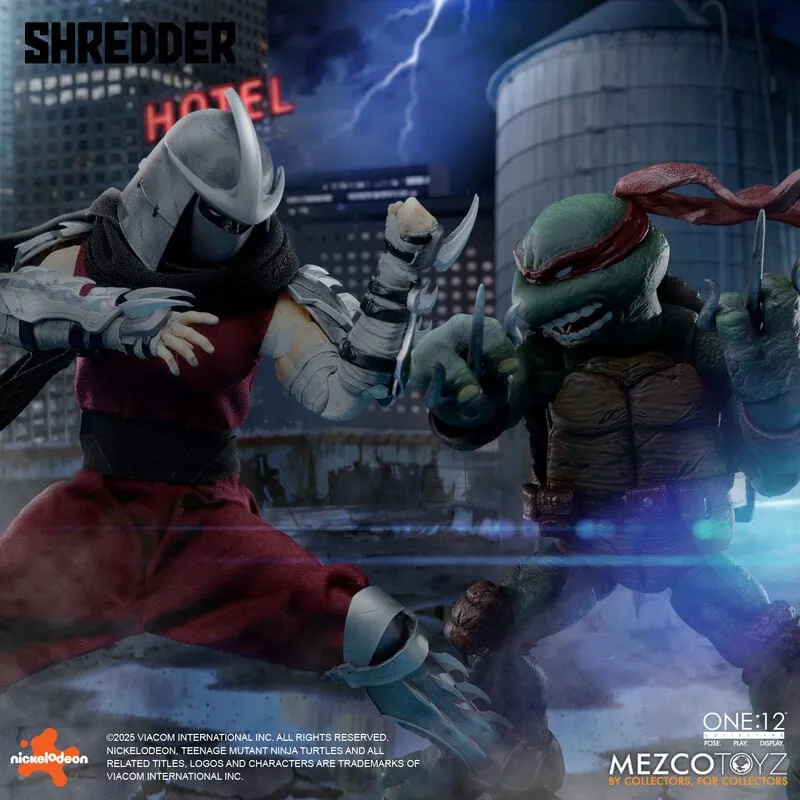 купить Mezco Toyz One:12 Collective Teenage Mutant Ninja Turtles Shredder Figure 6.jpg