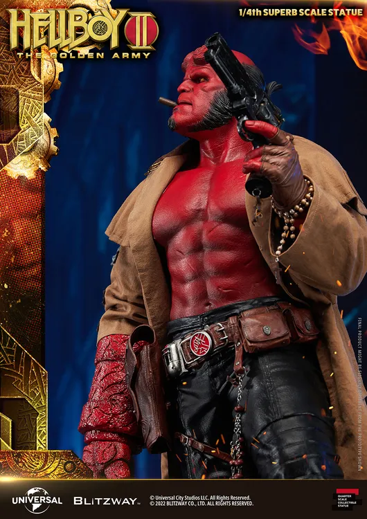 Статуя Хэллбой — Blitzway Hellboy II The Golden Army 1:4 4.jpeg