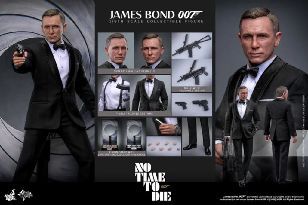 купить Фигурка Hot Toys No Time To Die - James Bond 1:6 MMS803 10.jpg
