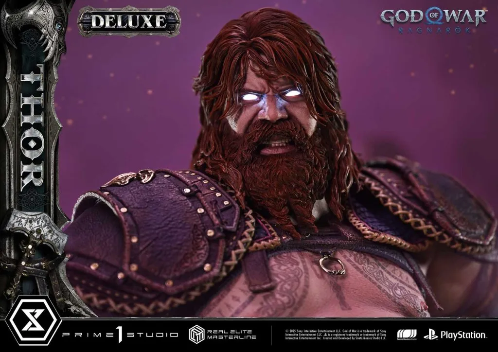 купить Фигурка Prime 1 Studio God of War Ragnarök Real Elite Masterline Thor 1:3 9.jpg