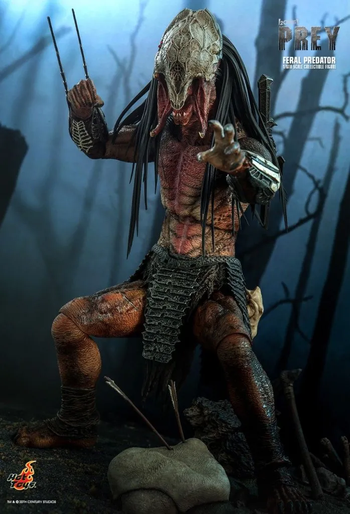 купить Фигурка Хищник Добыча — Hot Toys TMS114 Prey Feral Predator 1:6 1.jpeg