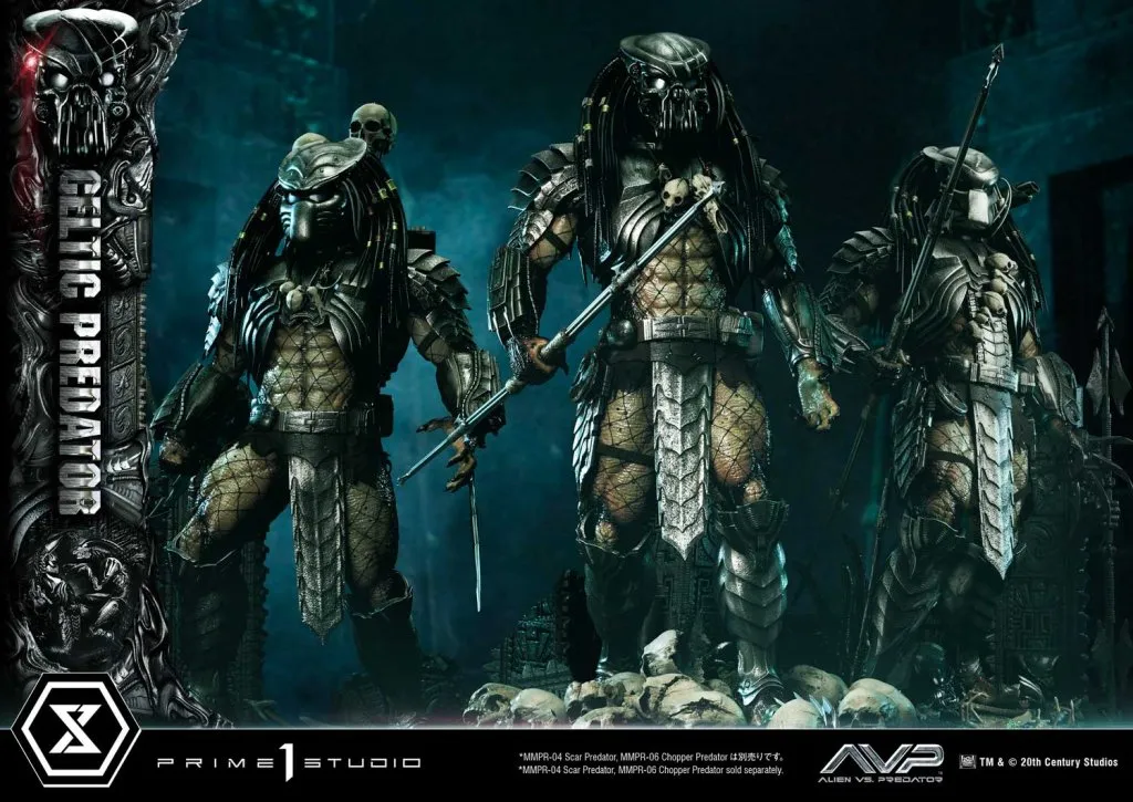 купить Фигурка Prime 1 Studio MMPR-05S Celtic Predator 1:3 Bonus Version 14.jpeg
