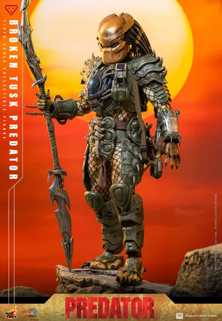 купить Фигурка Hot Toys CMS029 Predator 1:6th Scale Broken Tusk Predator Collectible Figure 10.jpg