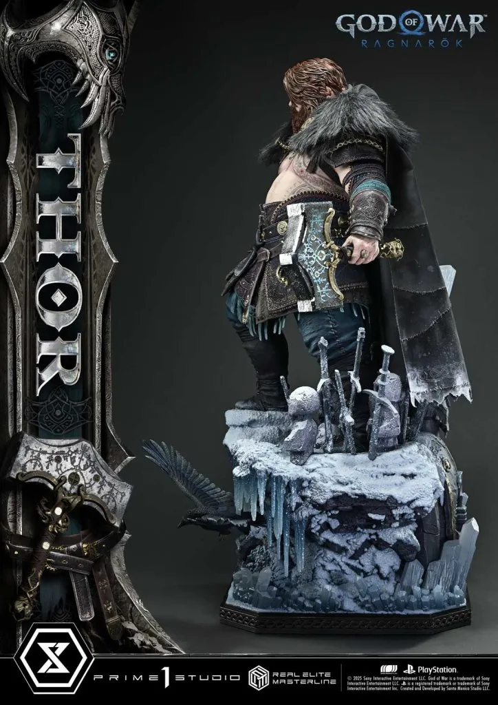 купить Фигурка Prime 1 Studio God of War Ragnarök Real Elite Masterline Thor 1:3 7.jpg
