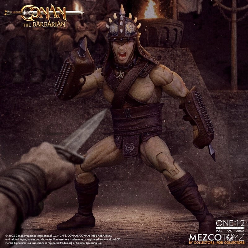 купить Mezco Toyz One:12 Collective Conan The Barbarian (1982): Pit Fighter Edition 7.jpg