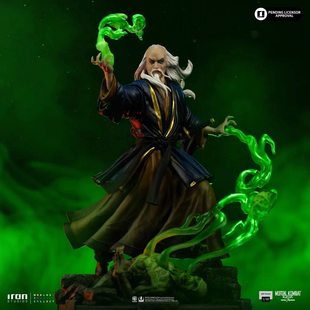 купить Фигурка Shang Tsung Statue - Mortal Kombat - Art Scale 1:10 - Iron Studios 9.jpg