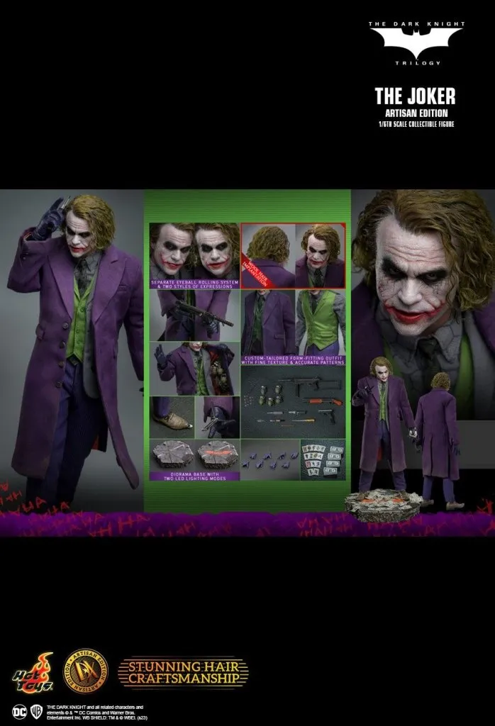 купить Фигурка Hot Toys DX33AE The Dark Knight Trilogy - 1:6th scale The Joker Collectible Figure 1.jpeg