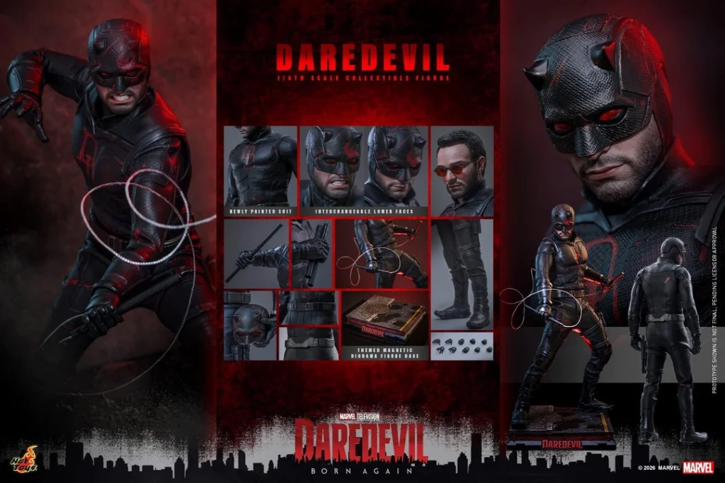 купить Фигурки Сорвиголова — Hot Toys TMS186 Daredevil Born Again S2 15.jpg