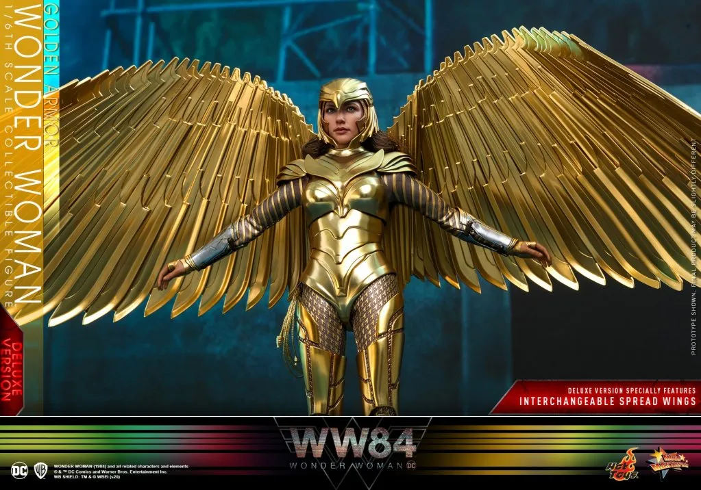 Фигурка Wonder Woman 1984 — Hot Toys MMS578 Golden Armor Deluxe (20).jpg