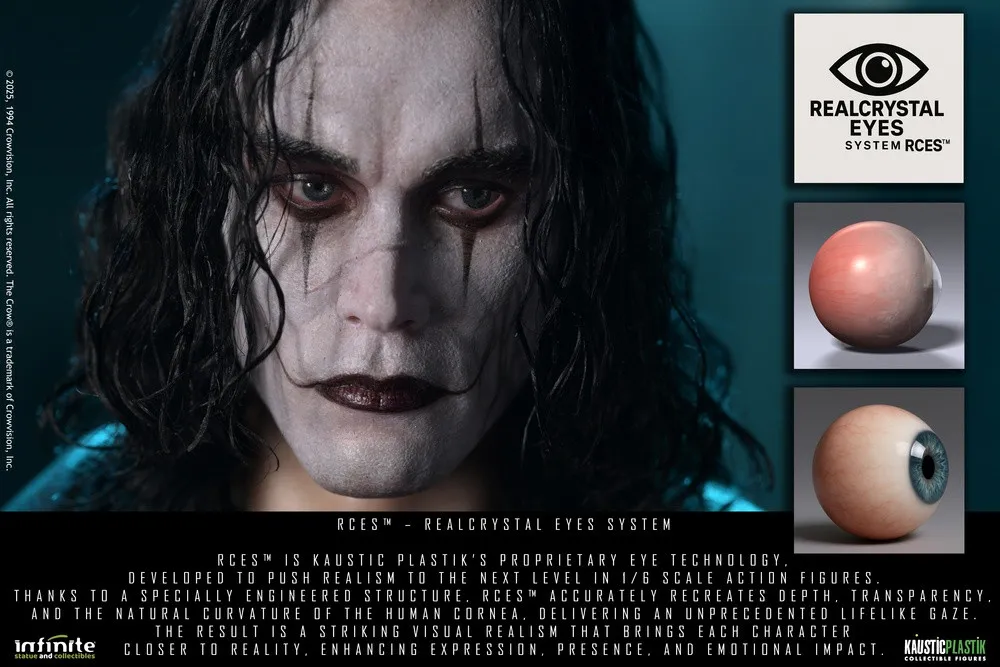 купить Фигурка The Crow Eric Draven — Infinite Kaustic Plastik 1:6 Luxury Figure Deluxe Edition GOLD 32.jpg