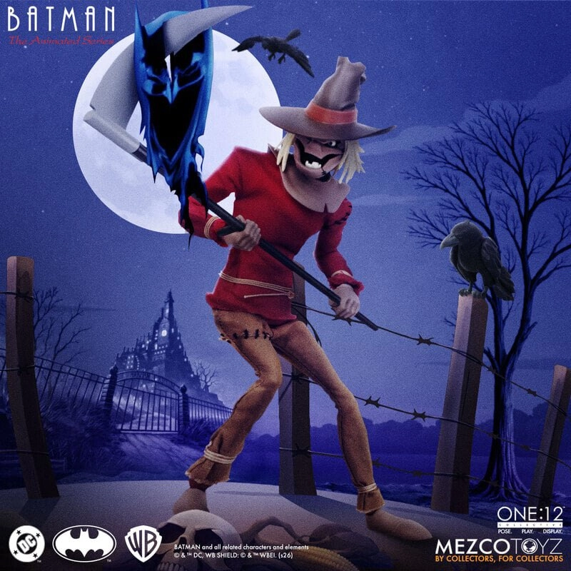 купить Фигурка Mezco Toyz Batman: The Animated Series One:12 Collective Scarecrow 16.jpg