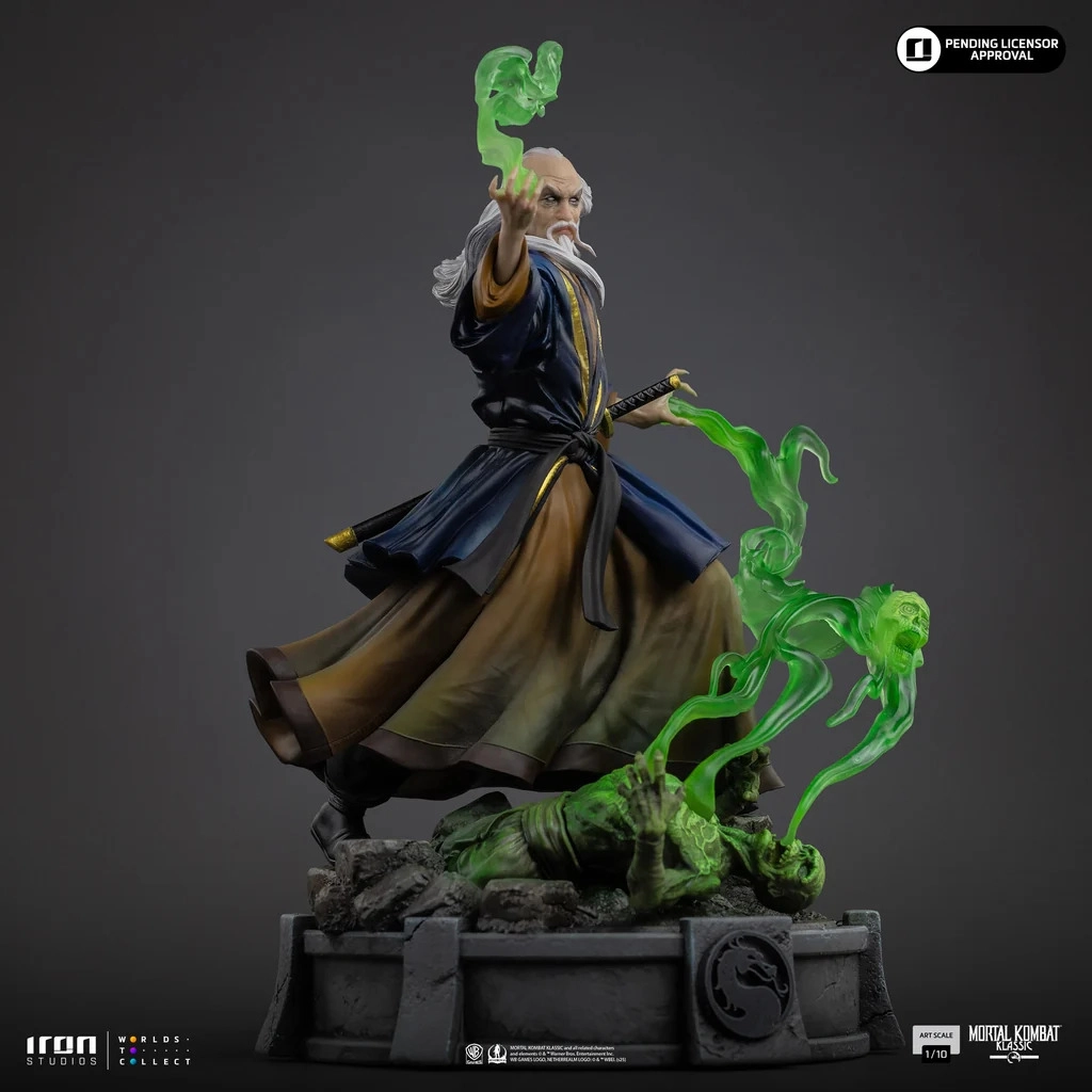 купить Фигурка Shang Tsung Statue - Mortal Kombat - Art Scale 1:10 - Iron Studios 4.jpg