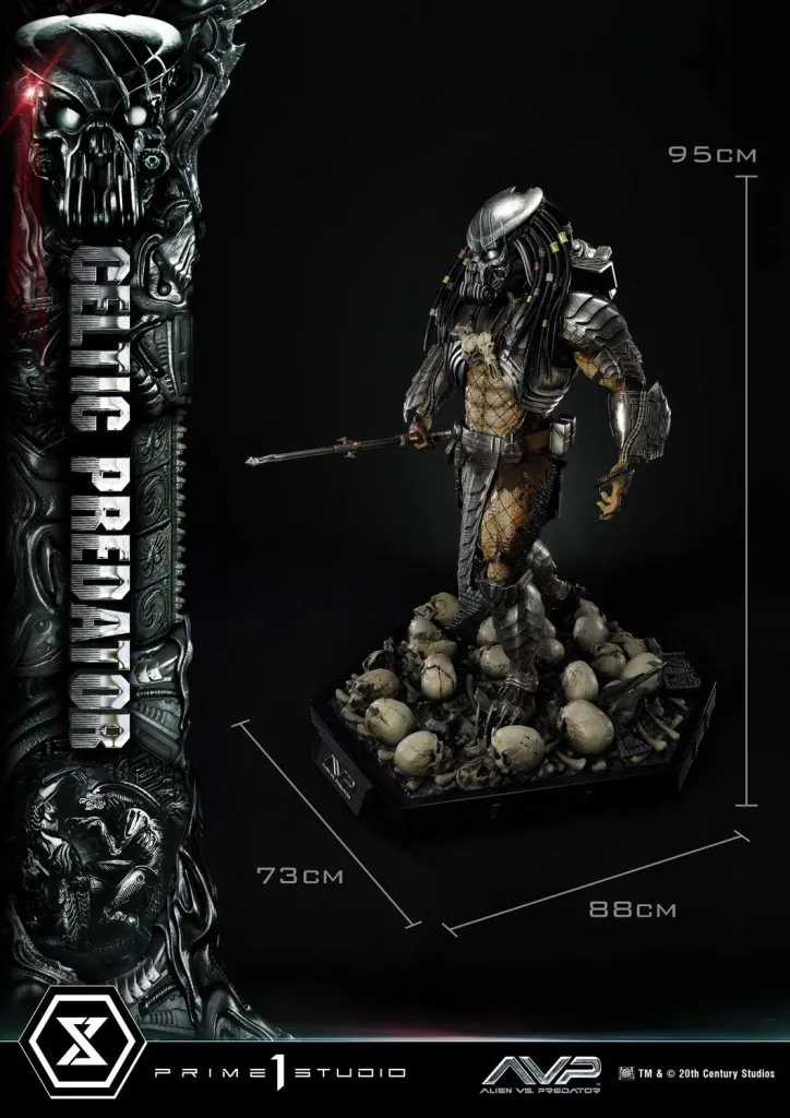 купить Фигурка Prime 1 Studio MMPR-05S Celtic Predator 1:3 Bonus Version 7.jpeg