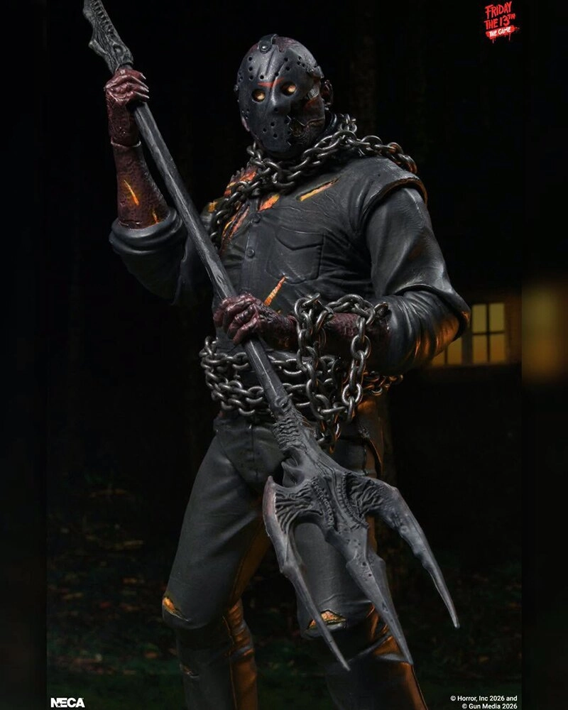 купить Фигурка NECA Friday the 13th: The Game - Ultimate Savini Jason 7" Scale Action Figure 12.jpg