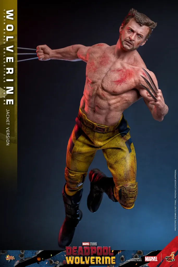 купить Фигурка Hot Toys Deadpool & Wolverine 1:6 Wolverine (Jacket Version) Figure 14.jpg