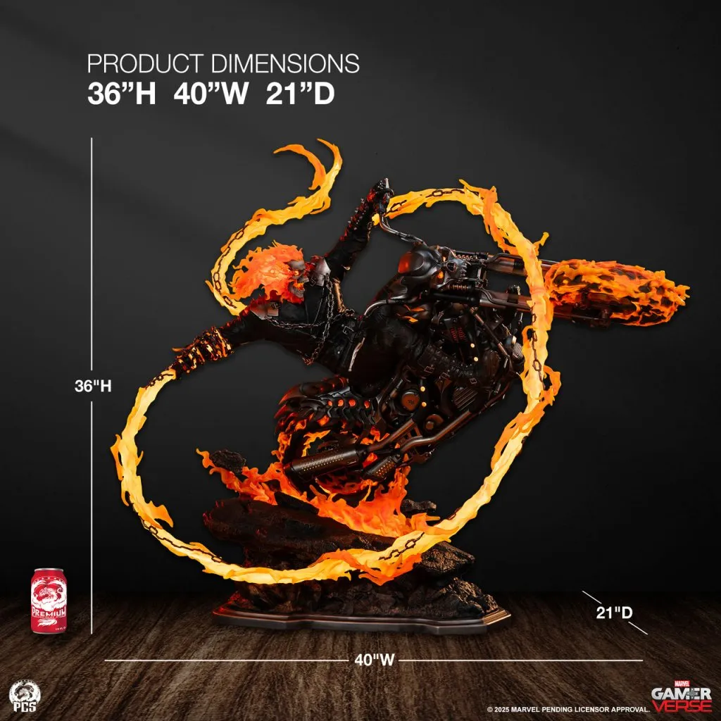 купить PCS Ghost Rider 1:3 Statue 11.jpg
