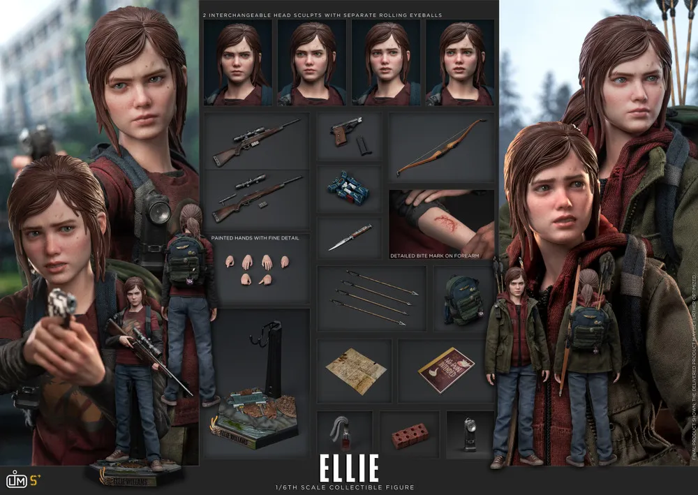 купить Фигурка Элли — Lim Toys 1:6 LS+02 Ellie Figure 1.jpg