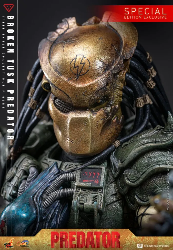 купить Фигурка Hot Toys CMS029 Predator 1:6th Scale Broken Tusk Predator Collectible Figure 19.jpg